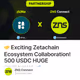 🤝 Exciting Zetachain Ecosystem Collaboration! 500 USDC HUGE GIVEAWAY 🚀
