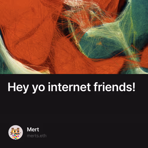 Hey yo internet friends!