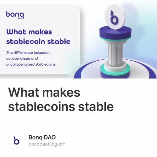 What makes stablecoins stable