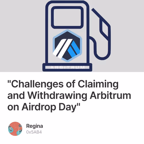 "Challenges of Claiming and Withdrawing Arbitrum on Airdrop Day"