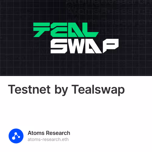Testnet by Tealswap