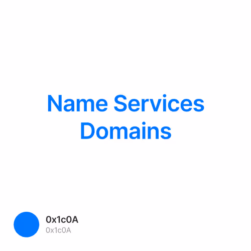 Name Services Domains