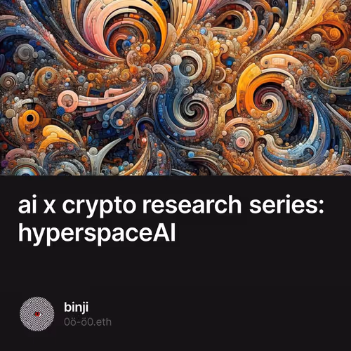 ai x crypto research series: hyperspaceAI