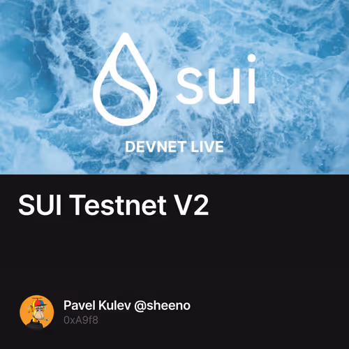 SUI Testnet V2