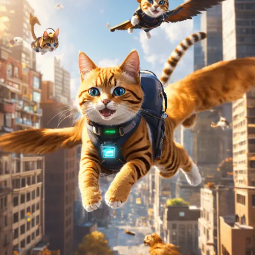 cats can fly
