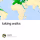 taking walks