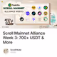 Scroll Mainnet Alliance Week 3: 700+ USDT & More