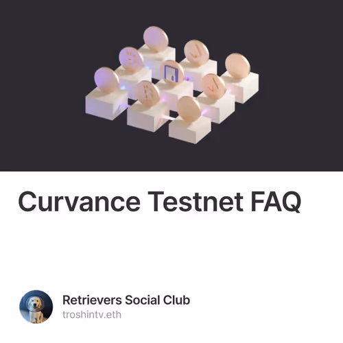 Curvance Testnet FAQ