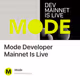 Mode Developer Mainnet Is Live