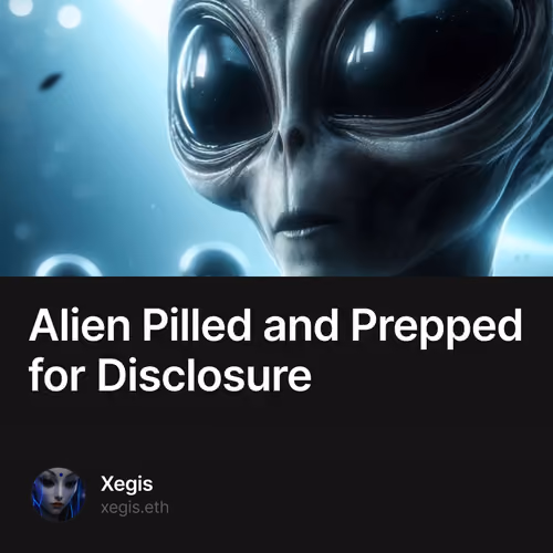 Alien Pilled and Prepped for Disclosure