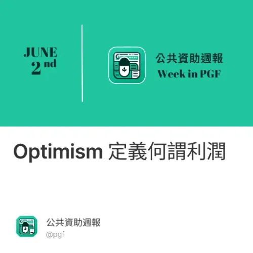 Optimism 定義何謂利潤