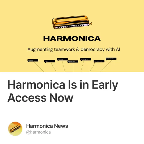 Harmonica Is in Early Access Now