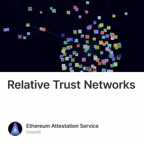 Relative Trust Networks