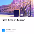 First time in Mirror