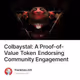 Colbaystal: A Proof-of-Value Token Endorsing Community Engagement