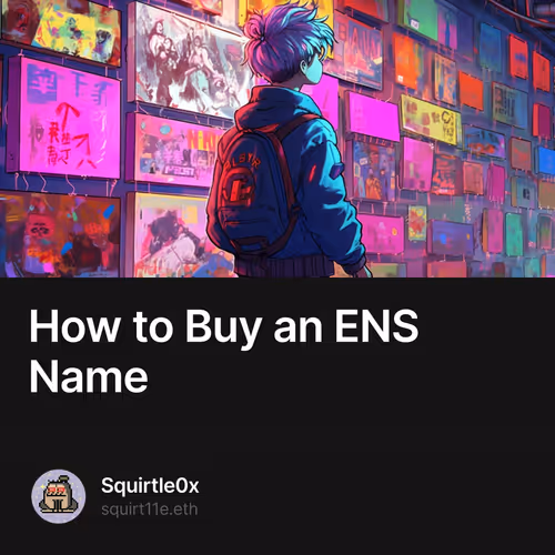 How to Buy an ENS Name