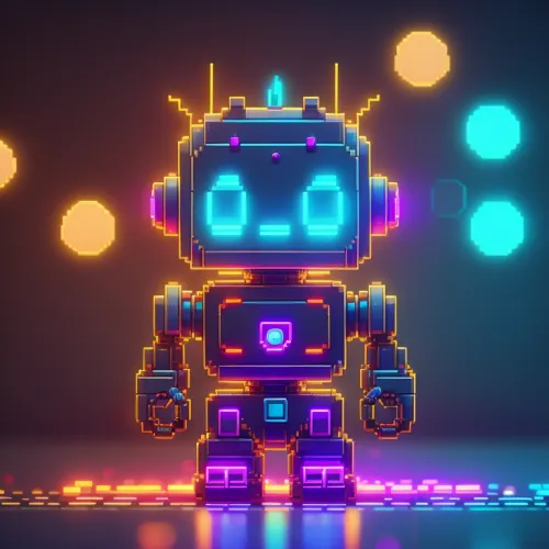 Pixel Robot On OP 16