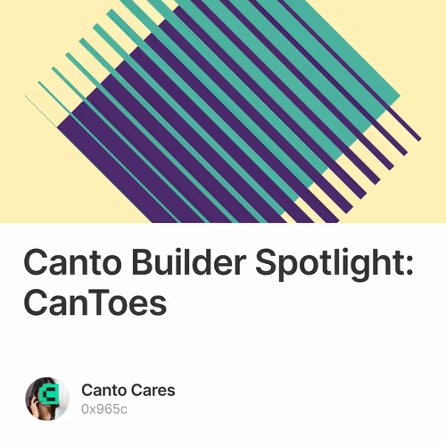 Canto Builder Spotlight: CanToes