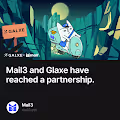 Mail3 and Glaxe have reached a partnership.