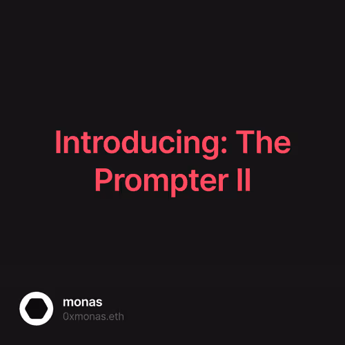 Introducing: The Prompter II