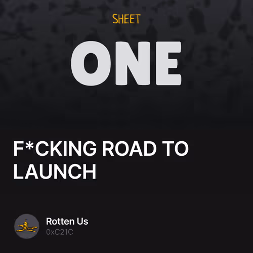 F*CKING ROAD TO LAUNCH