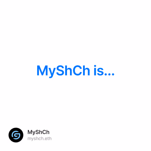 MyShCh is...