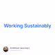 Working Sustainably