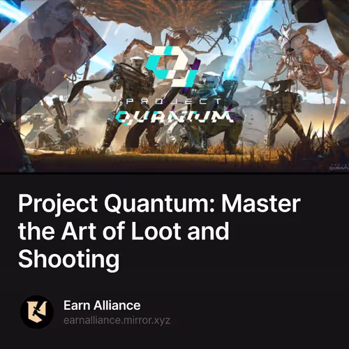 Project Quantum: Master the Art of Loot and Shooting