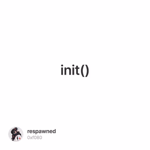 init()