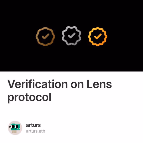 Verification on Lens protocol