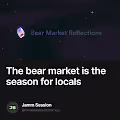 The bear market is the season for locals