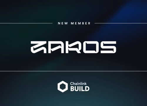 Zaros, A Next-Gen DeFi Platform, Joins Chainlink BUILD