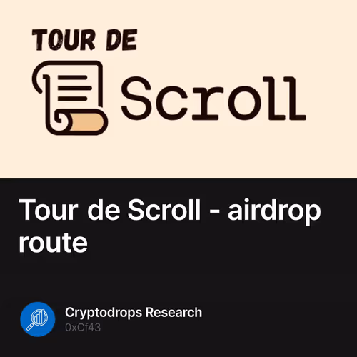 Tour de Scroll - airdrop route