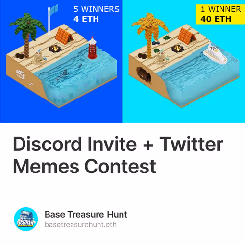 Discord Invite + Twitter Memes Contest