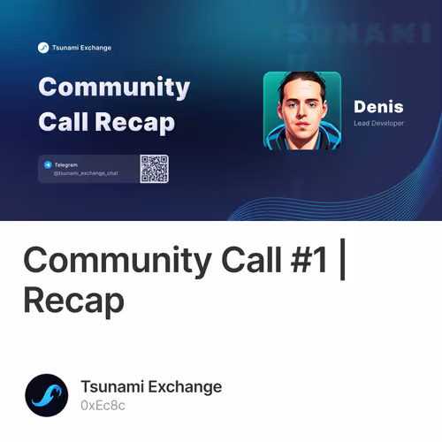 Community Call #1 | Recap