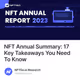 NFT Annual Summary: 17 Key Takeaways You Need To Know