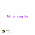 Mirror long life