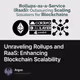 Unraveling Rollups and RaaS: Enhancing Blockchain Scalability