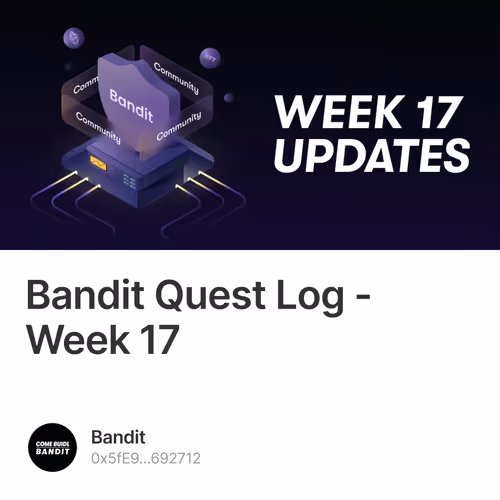 Bandit Quest Log - Week 17