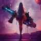 Cyberpunk girl
