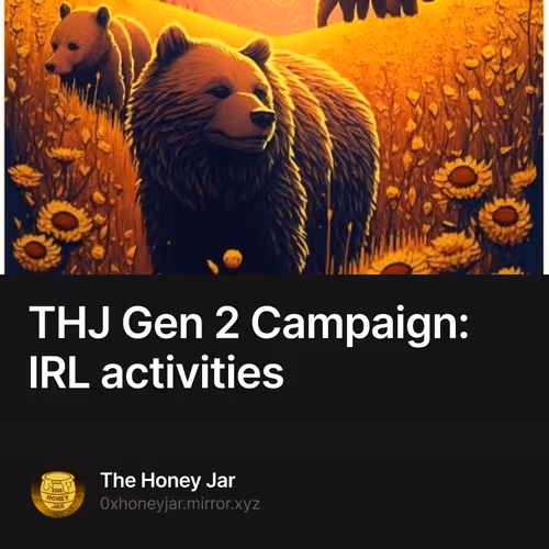THJ Gen 2 Campaign: IRL activities