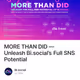 MORE THAN DID — Unleash Bi.social’s Full SNS Potential