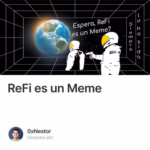 ReFi es un Meme