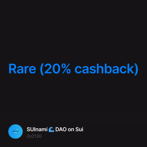 Rare (20% cashback)