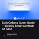 BuildOnBase Quest Guide — Deploy Smart Contract on Base
