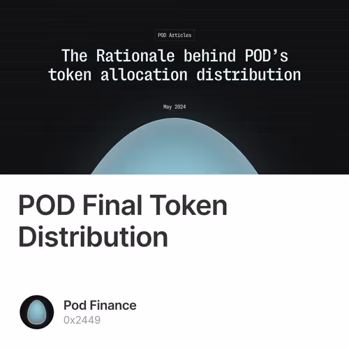 POD Final Token Distribution