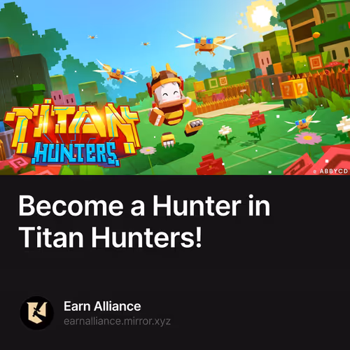 Become a Hunter in Titan Hunters!