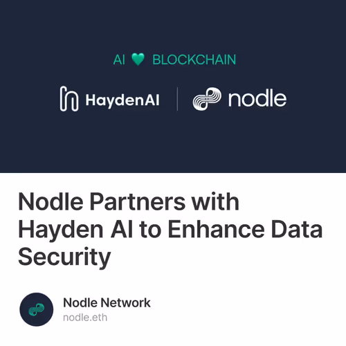 Nodle Partners with Hayden AI to Enhance Data Security