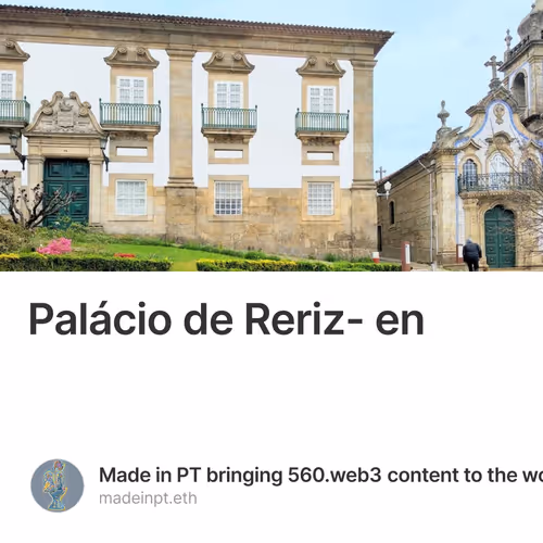 Palácio de Reriz- en