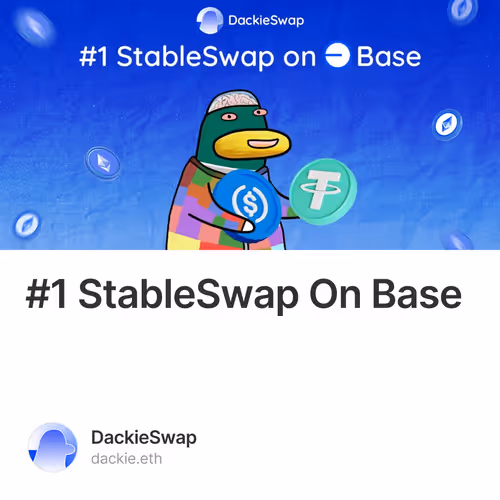 #1 StableSwap On Base